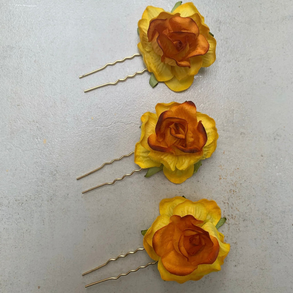 Rose Pins - Set of 3